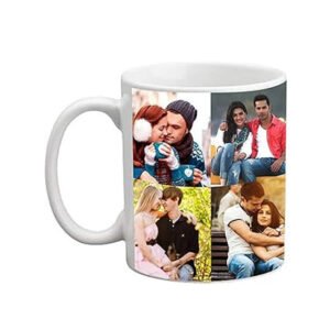 Custom Mug with Picture and Text – Personalized White Ceramic 11 Oz Coffee Mug